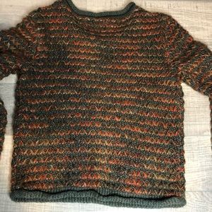 Warm pullover sweater